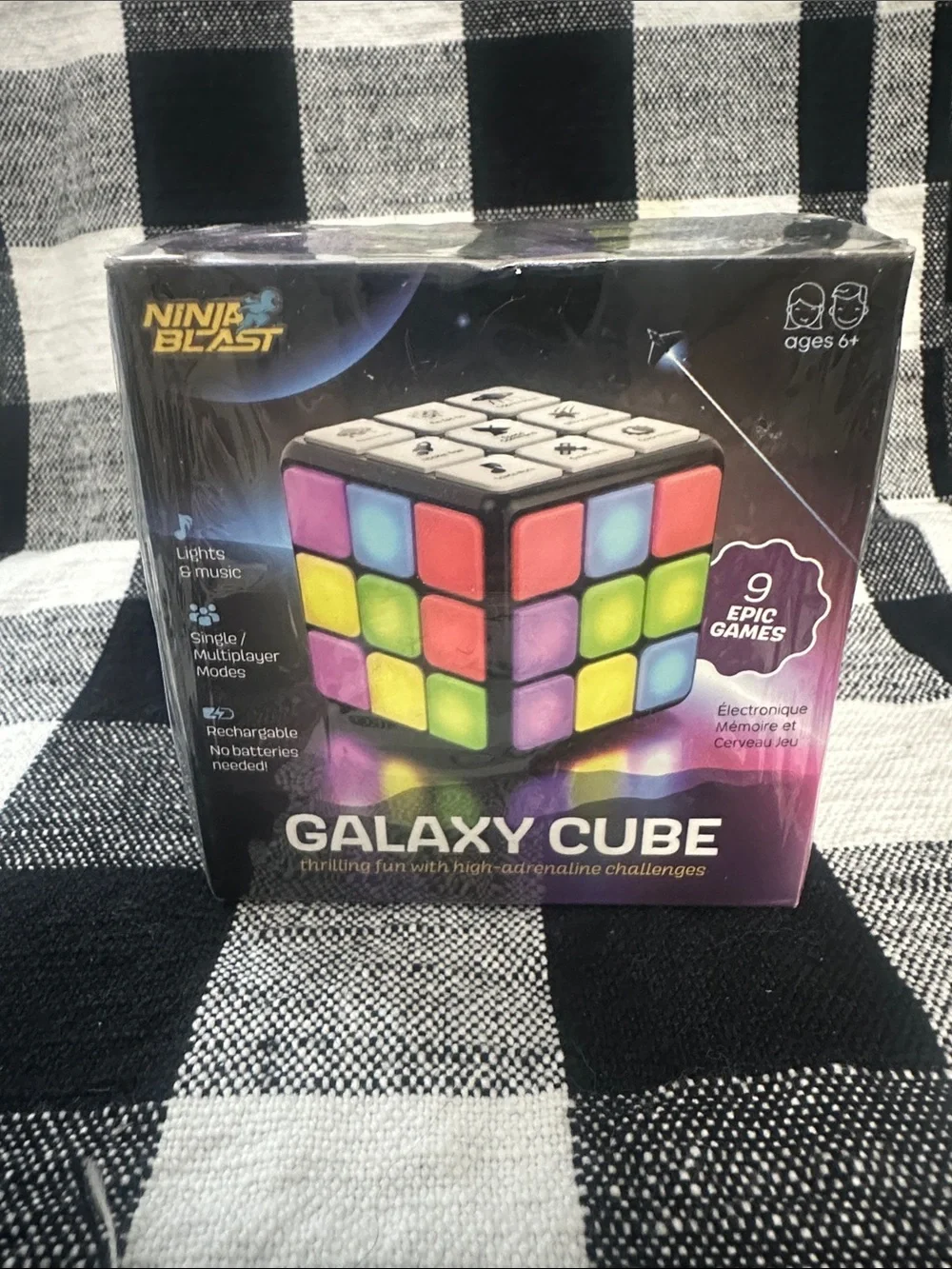 Galaxy Cube - Multicolor Interactive Game NWT